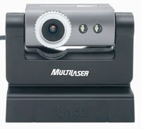 Multilaser lança webcams para locais escuros